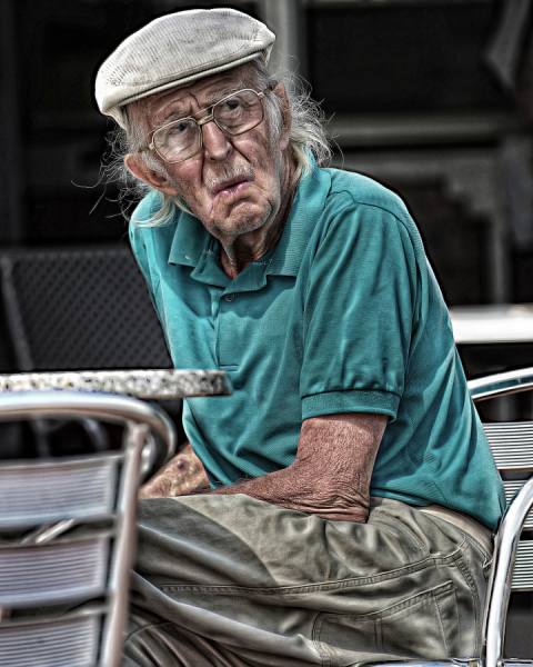 Photograph Kevin Sharpe  Old Man on One Eyeland